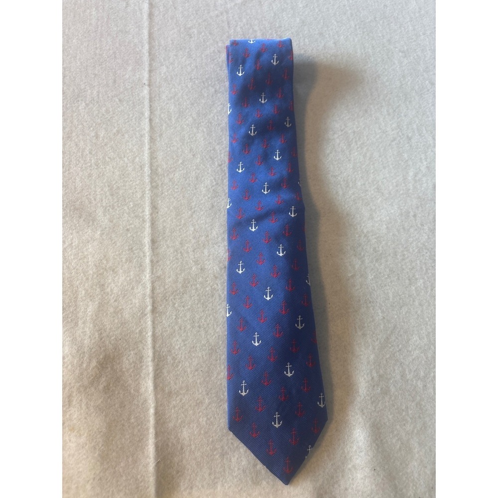 Vineyard Vines Flamingo Alligator Silk Tie Mens OS Blue Good Preppy Tropical